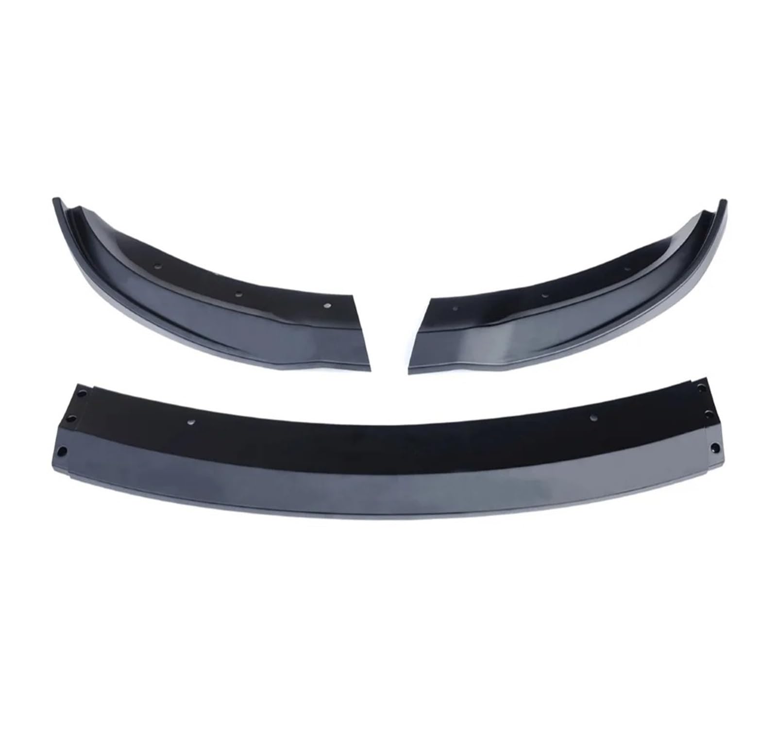 Frontspoiler Frontspoiler Air Dam Frontschutz Stoßstange Lip Cover Kinn Splitter Tuning Für Tesla Für Moll 3 2019 2020 2021 2022 2023 2024 2025 Auto Frontstoßstange(Matt-schwarz) von RFSHOP