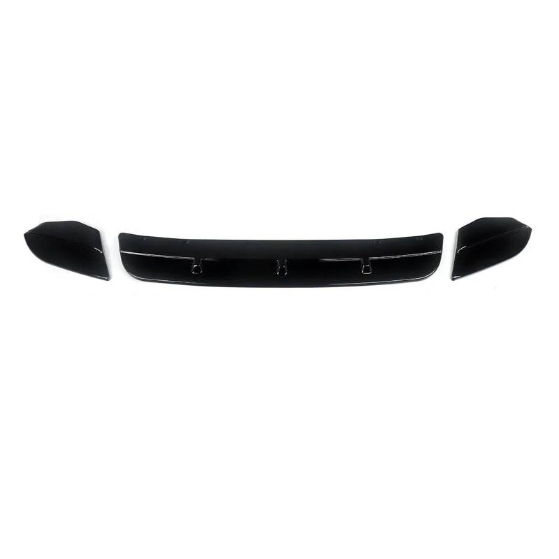 Frontspoiler Frontspoiler Lip Gloss Schwarz/Carbon Fiber Look Auto Lower Splitter Schutz Platte Klinge Fü X3M F97 X4M F98 2019 2020 2021 2022 Auto Frontstoßstange(Glossly Black) von RFSHOP