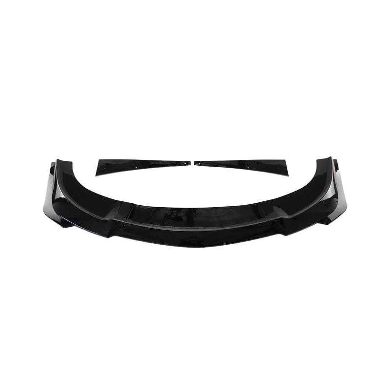 Frontspoiler Frontspoilerlippe Autospoiler Splitter Bodykit V3-Stil Glänzend Schwarz Carbonfaser-Look Für Dodge Für Charger SRT 2015–2018 2019 2020 2021 2022 2023 Auto Frontstoßstange(Matt-schwarz) von RFSHOP
