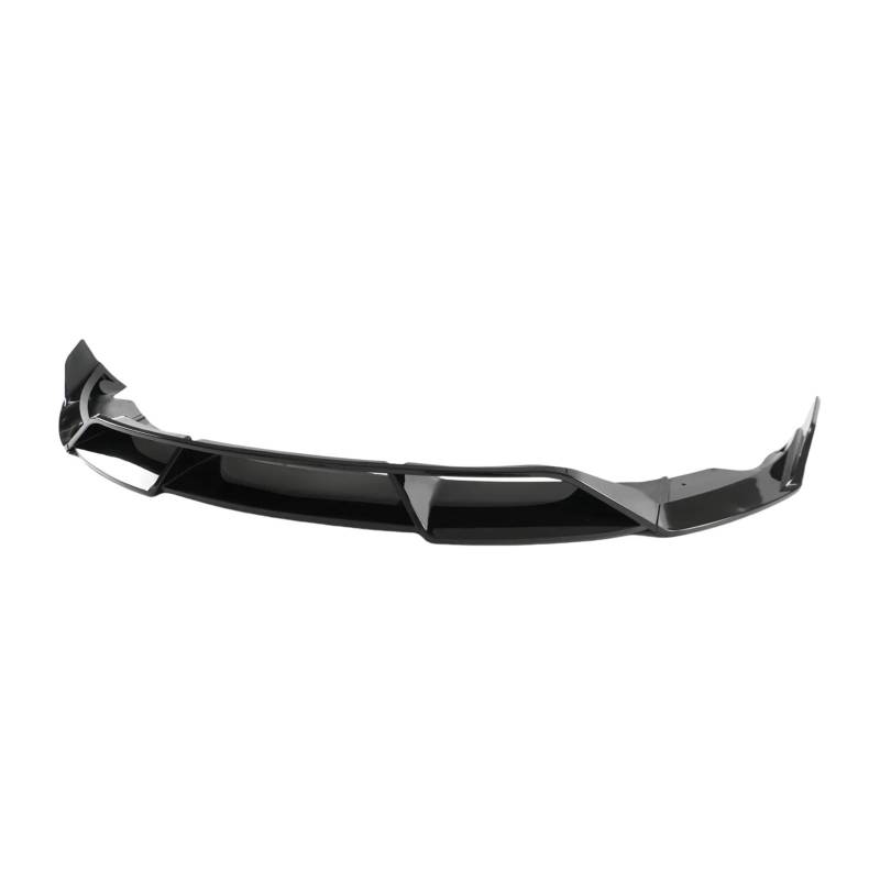 Frontspoiler Frontspoilerlippe Im CMST-Stil Spoilersplitter Karosserie-Kit Autozubehör Kohlefaserdruck Glänzend Schwarz Für Tesla Für Moll 3 2024 2025 Auto Frontstoßstange(Glossy Black) von RFSHOP