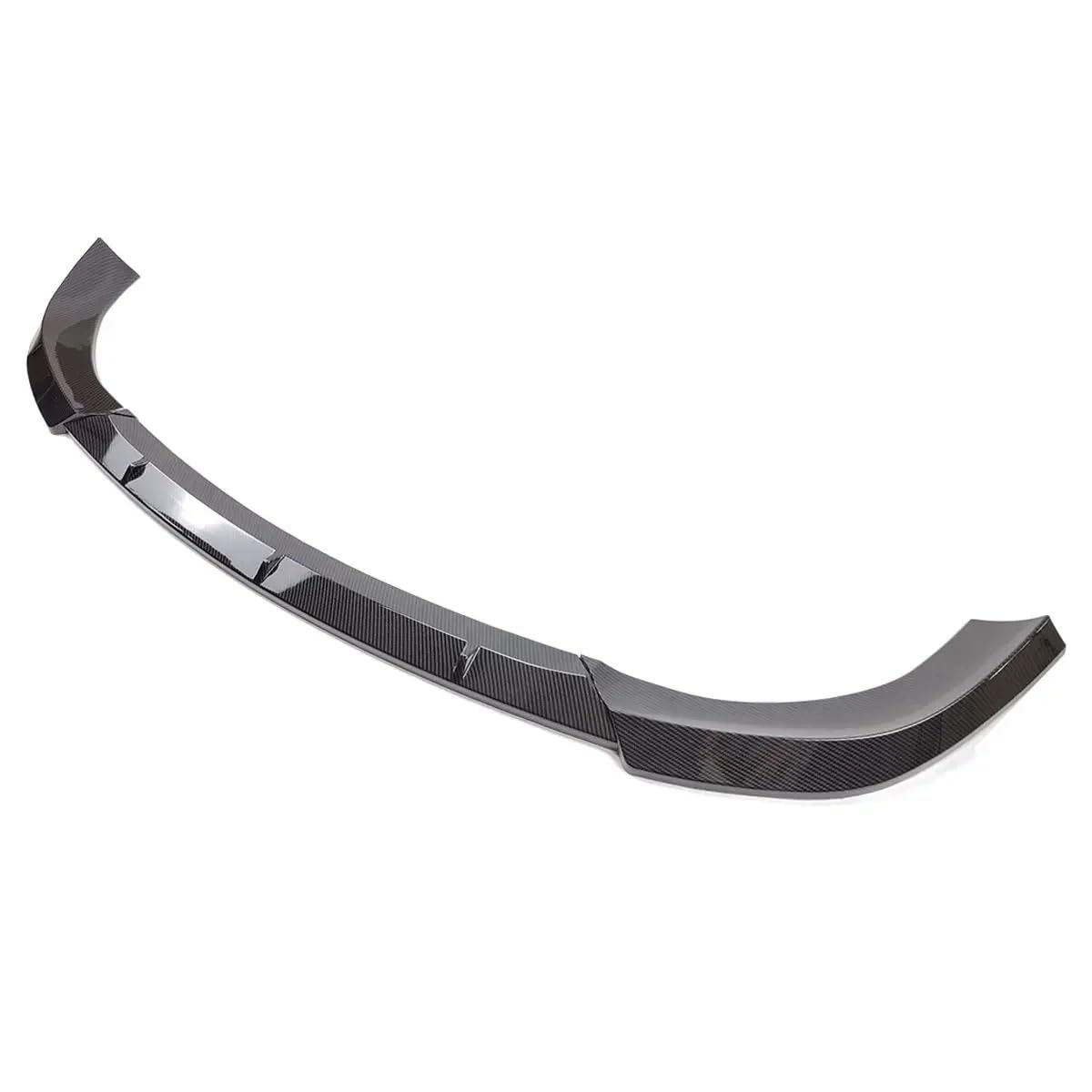 Frontspoiler Frontspoilerlippe Splitter Diffusor Spoiler Body Kit Carbon Look Für Jeep Für Grand Für Cherokee SRT Für Trackhawk 2017 2018 2019 2020 2021 Auto Frontstoßstange(Kohlefaser-Optik) von RFSHOP