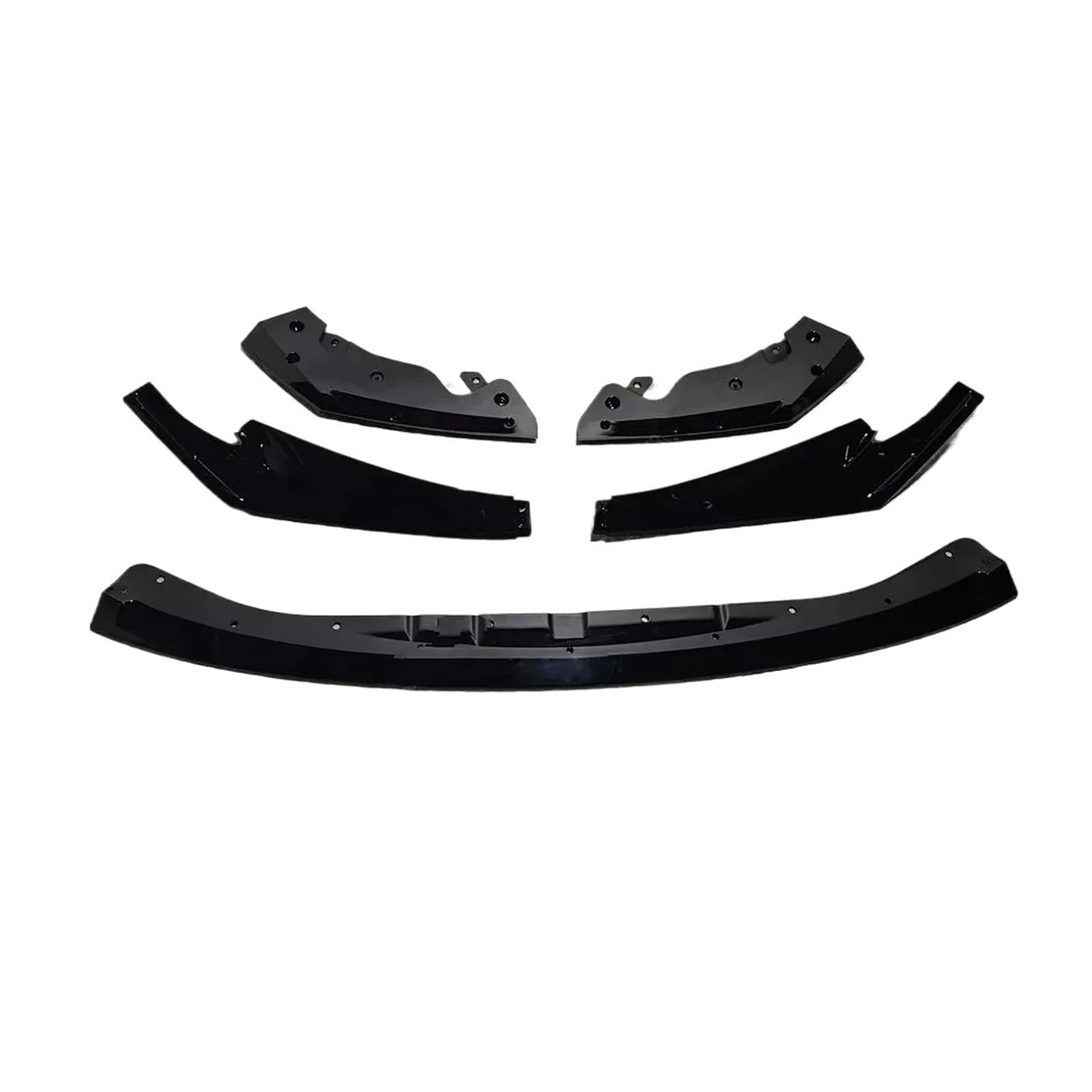 Frontspoiler Frontstoßstange Lip Diffusor Spoiler Splitter ABS Glanz Schwarz Bodykit Tuning Für CS Stil Für M3 G80 Für M4 G82 G83 2021 2022 2023 2024 Auto Frontstoßstange(Gloss Black) von RFSHOP