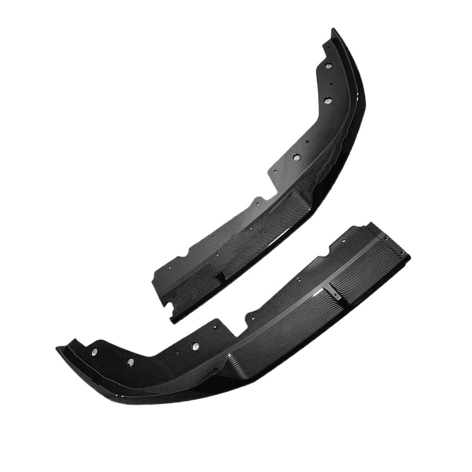 Frontspoiler Frontstoßstange Splitter Lip Spoiler Schutz Body Kit Tuning MP Style Für G20 G21 Sport 320i 325i 330i 320d M340i LCI 2022 2023 2024 Auto Frontstoßstange(Carbon Look) von RFSHOP