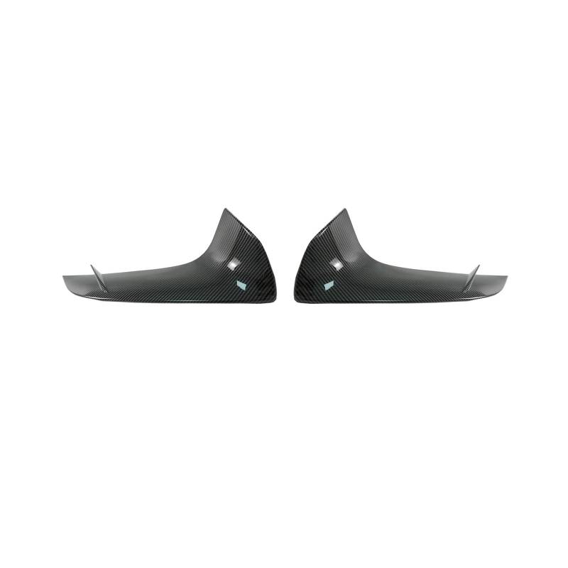 Frontspoiler Frontstoßstange Untere Garnierabckung Autozubehör Body Kit Glänzend Schwarz Carbon Fiber Print Für Toyota Für Supra GR A90 A91 2020 2021 2022 2023 2024 Auto Frontstoßstange(Kohlefaser-Opt von RFSHOP
