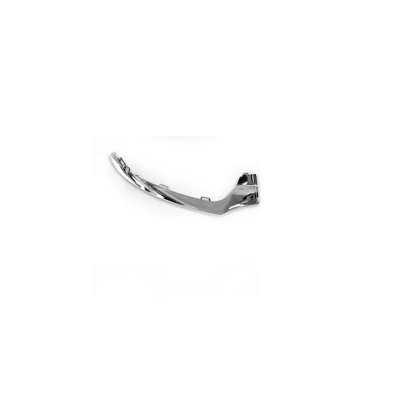 Frontspoiler Frontstoßstange Unterlippe Zierleiste Chrom Auto Body Kit Zubehör Glänzend Schwarz Für Benz Klasse C W205 2014 2015 2016 2017 2018 Auto Frontstoßstange(Chrome Left) von RFSHOP