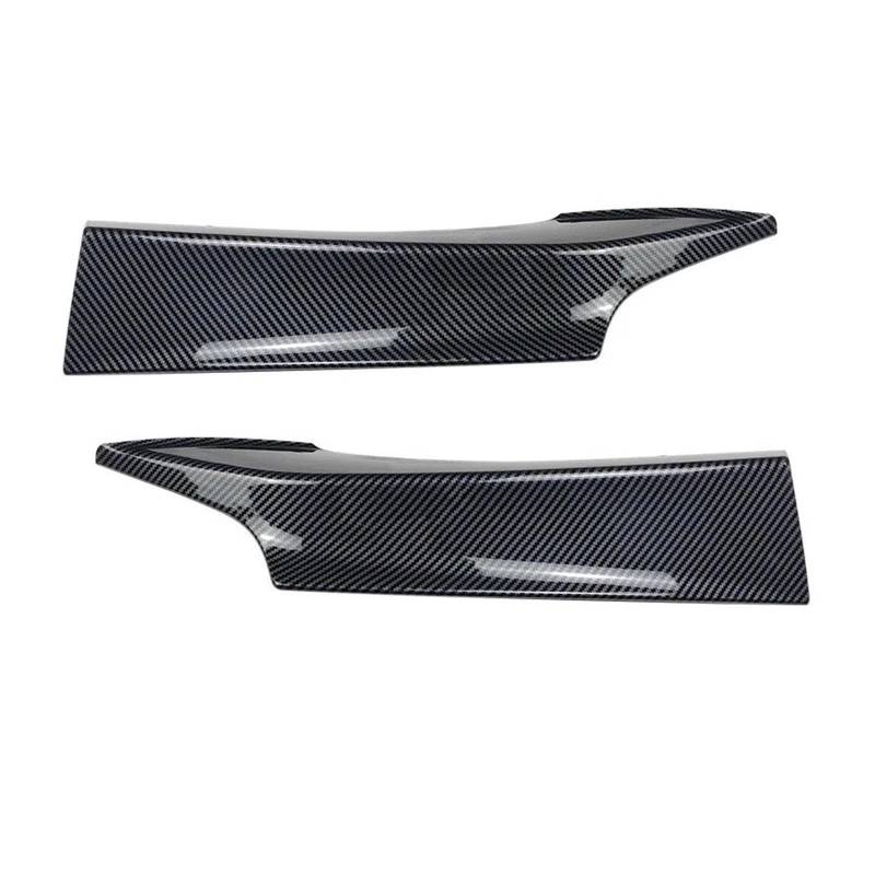 Frontspoiler Für 1er F20 F21 M135i Sport 2012 2013 2014 2015 Frontstoßstange Seitenspoiler Eckabdeckung Diffusor Splitter Schürze Body Kit Auto Frontstoßstange(Carbon Look) von RFSHOP