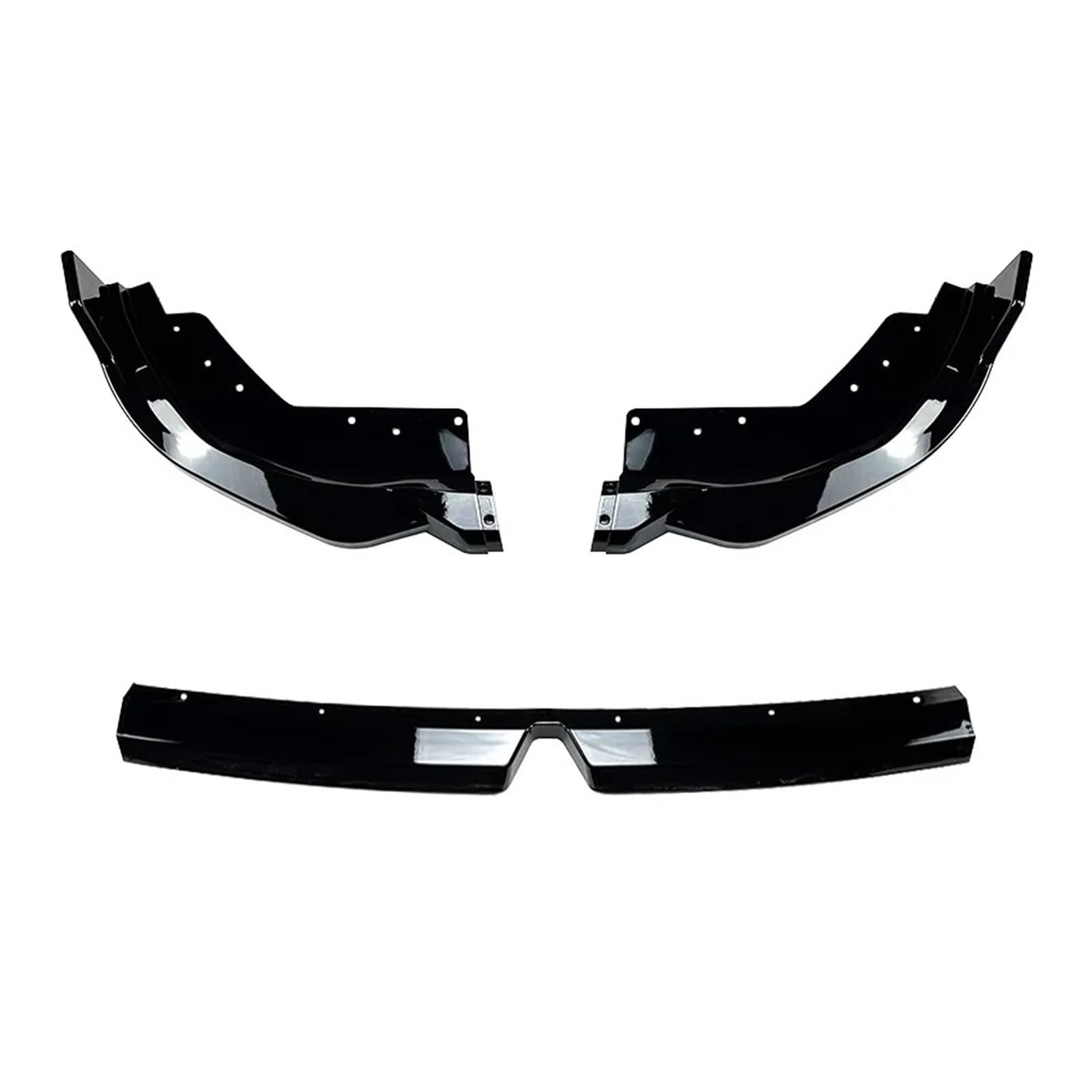 Frontspoiler Für 3 Serie G20 G21 G28 320i 325i 3X Sport 2023 2024 2025 LCI Auto Front Stoßstange Splitter Lip Spoiler Diffusor Schutz Abdeckung ABS Auto Frontstoßstange(Gloss Black) von RFSHOP