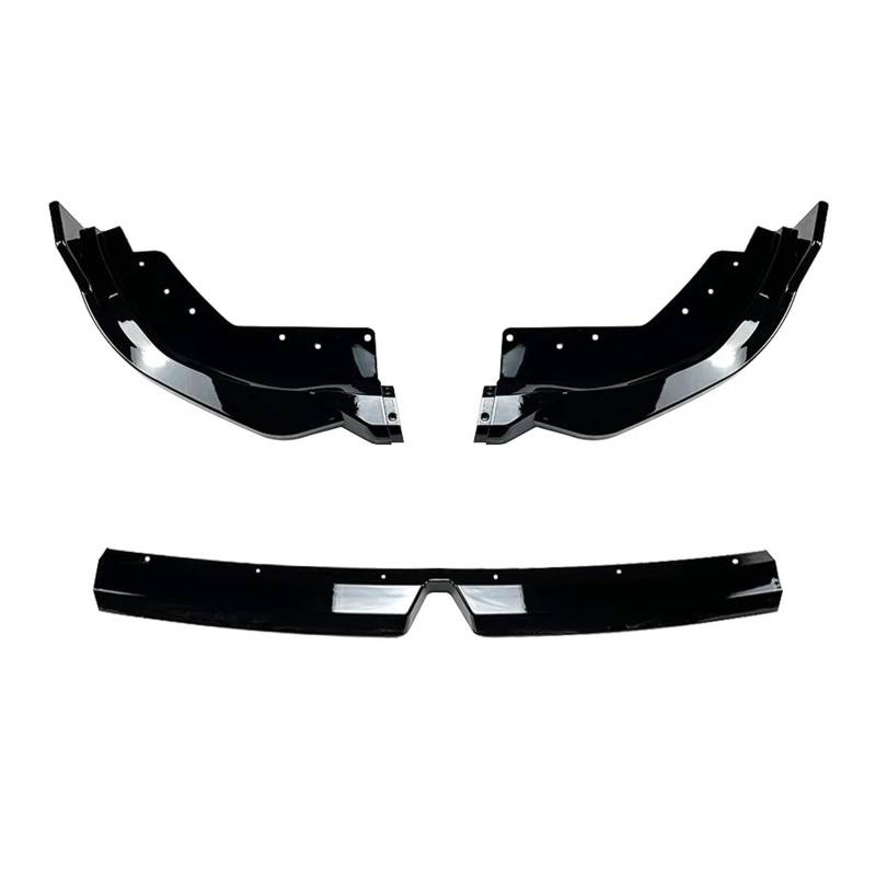 Frontspoiler Für 3 Serie G20 G21 G28 320i 325i 3X Sport 2023 2024 2025 LCI Auto Front Stoßstange Splitter Lip Spoiler Diffusor Schutz Abdeckung ABS Auto Frontstoßstange(Gloss Black) von RFSHOP