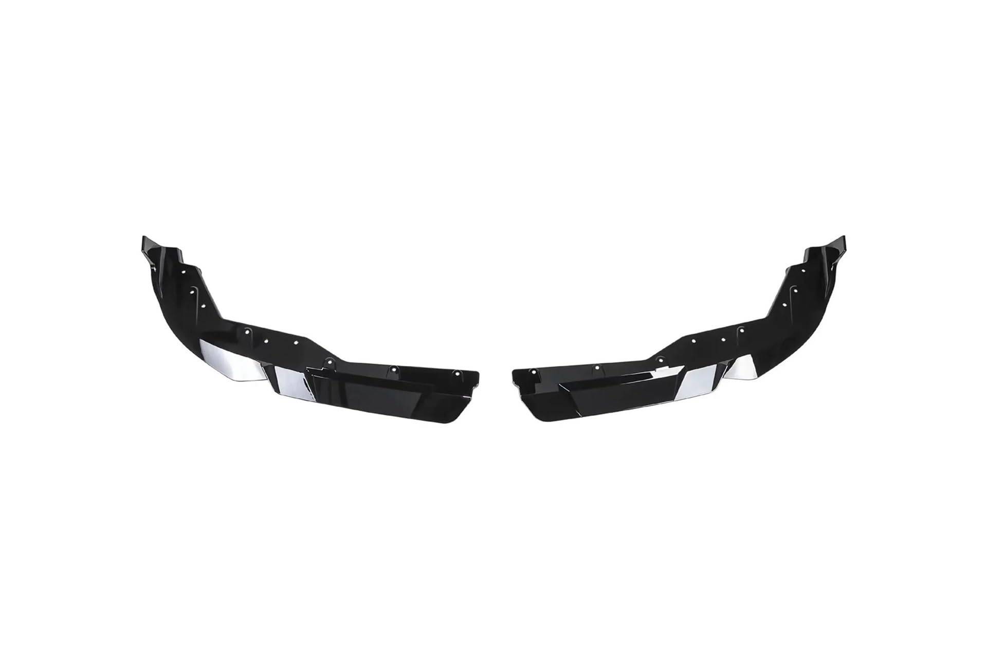 Frontspoiler Für 3 Series 2022-2024 G20 G21 Sport 320i 325i 330i 320d M340i LCI Auto Front Stoßstange Splitter Lip Spoiler Körper Kit Tuning Auto Frontstoßstange(Gloss Black) von RFSHOP