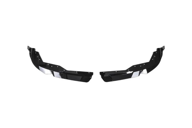 Frontspoiler Für 3 Series 2022-2024 G20 G21 Sport 320i 325i 330i 320d M340i LCI Auto Front Stoßstange Splitter Lip Spoiler Körper Kit Tuning Auto Frontstoßstange(Gloss Black) von RFSHOP