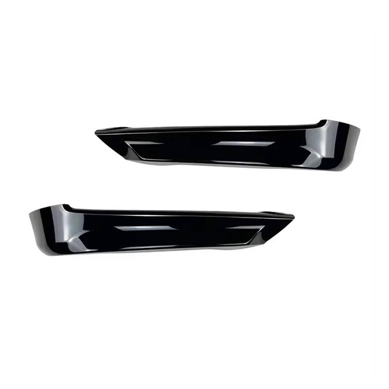 Frontspoiler Für 3er E90 E91 Frühen 320i 325i 2005 2006 2007 2008 Frontschürze Lippe Splitter Diffusor Body Kit Spoiler Stoßstange Schutzfolie Auto Frontstoßstange(Gloss Black Splitter) von RFSHOP