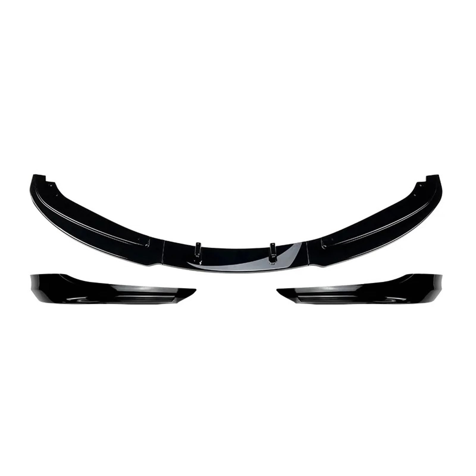 Frontspoiler Für 3er E90 E91 LCI 320i 2009 2010 2011 2012 Spoiler Stoßstange Schutzfolie Auto Frontstoßstange Lip Splitter Diffusor Body Kits Auto Frontstoßstange(Gloss Black Set) von RFSHOP