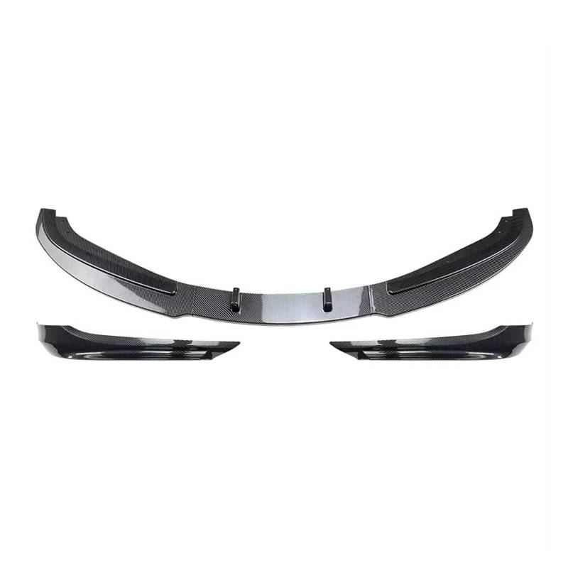 Frontspoiler Für 3er E90 E91 LCI 320i 330i 2009 2010 2011 2012 Auto Frontstoßstange Lip Splitter Diffusor Body Kits Spoiler Stoßstange Schutzfolie Auto Frontstoßstange(Carbon Look Set) von RFSHOP