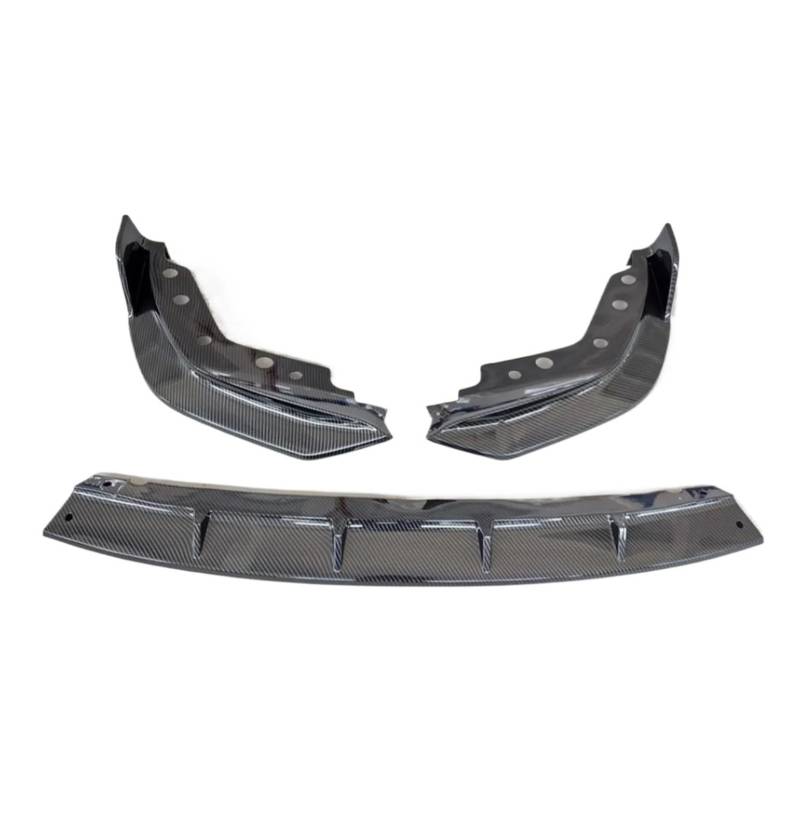 Frontspoiler Für 3er G20 G21 2019 2020 2021 2022 Frontschürze Lip Spoiler Splitter Diffusor Abnehmbare Body Kit Abckung Schutz Auto Frontstoßstange(Kohlefaser-Optik) von RFSHOP