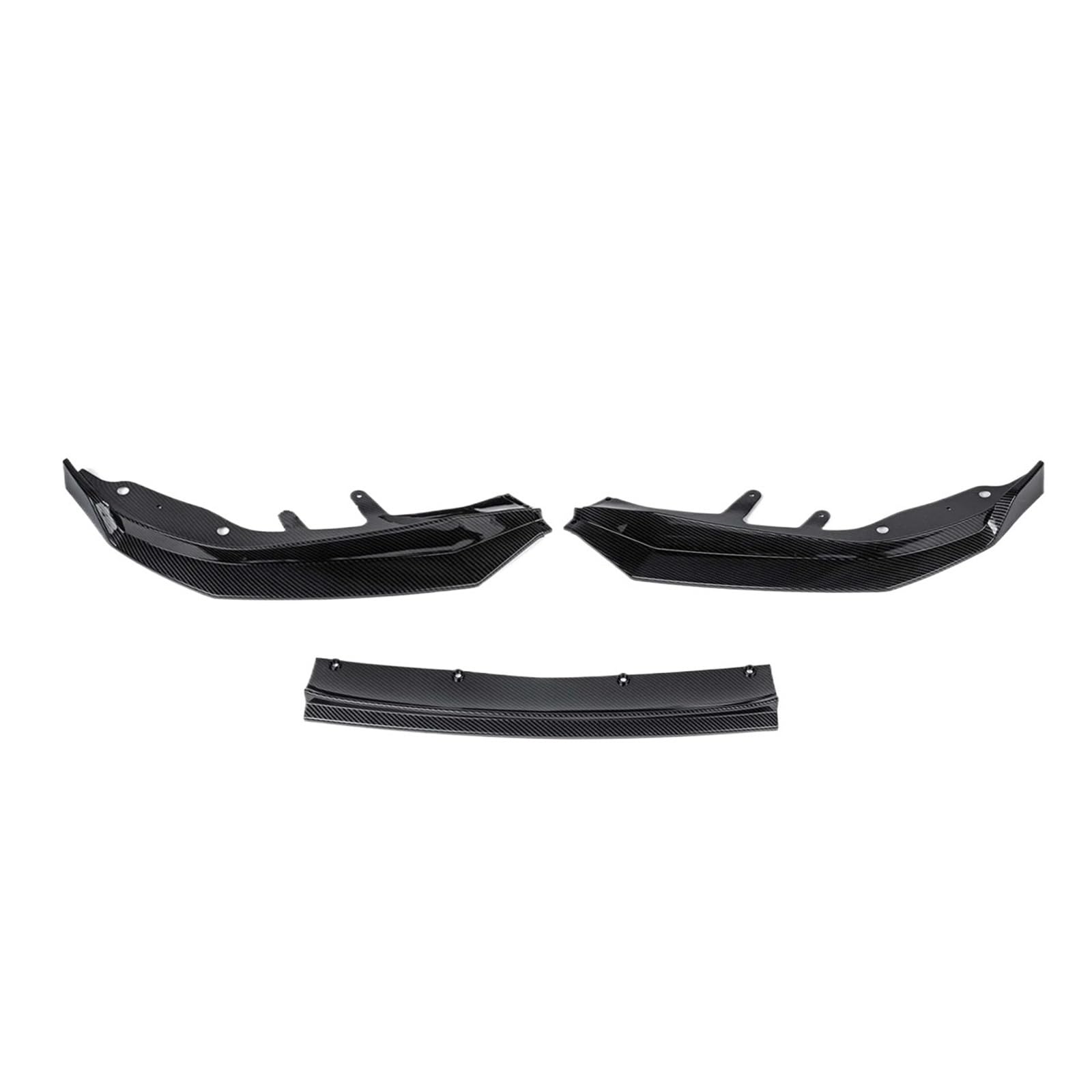Frontspoiler Für 4 Series G22 G23 2020 2021 2022 2023 2024 2025 Frontstoßstange Splitter Lip Diffusor Spoiler Stoßstange Flektor Abckung Schutz Body Kits Custom Auto Frontstoßstange(Carbon Look) von RFSHOP