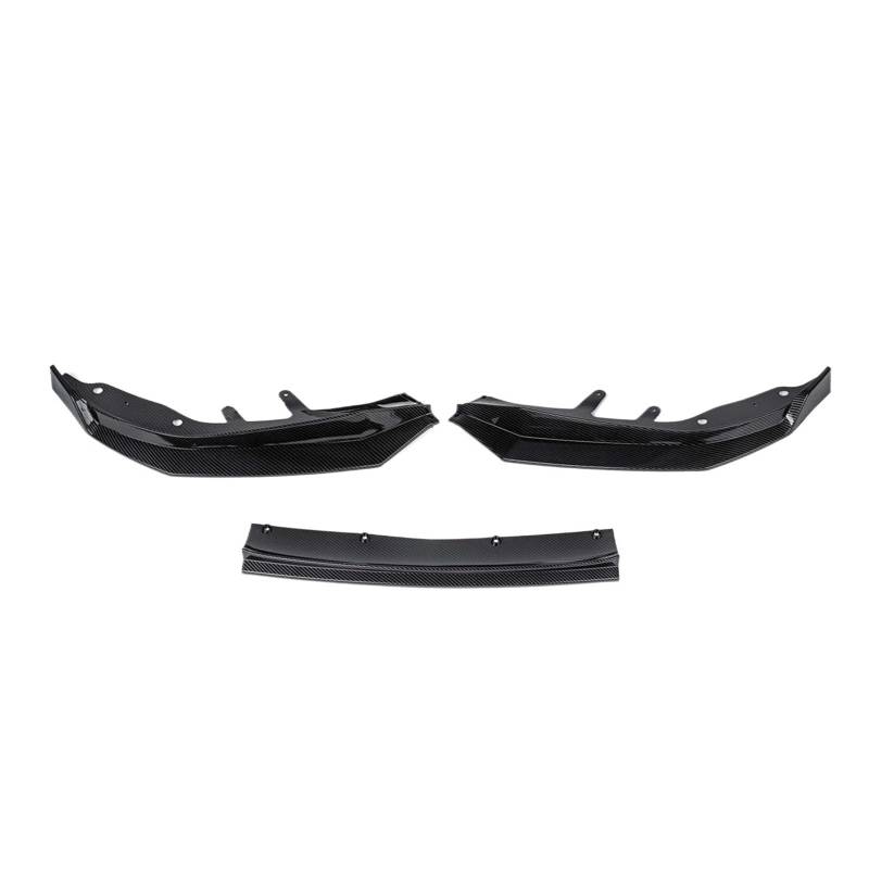 Frontspoiler Für 4 Series G22 G23 2020 2021 2022 2023 2024 2025 Frontstoßstange Splitter Lip Diffusor Spoiler Stoßstange Flektor Abckung Schutz Body Kits Custom Auto Frontstoßstange(Carbon Look) von RFSHOP