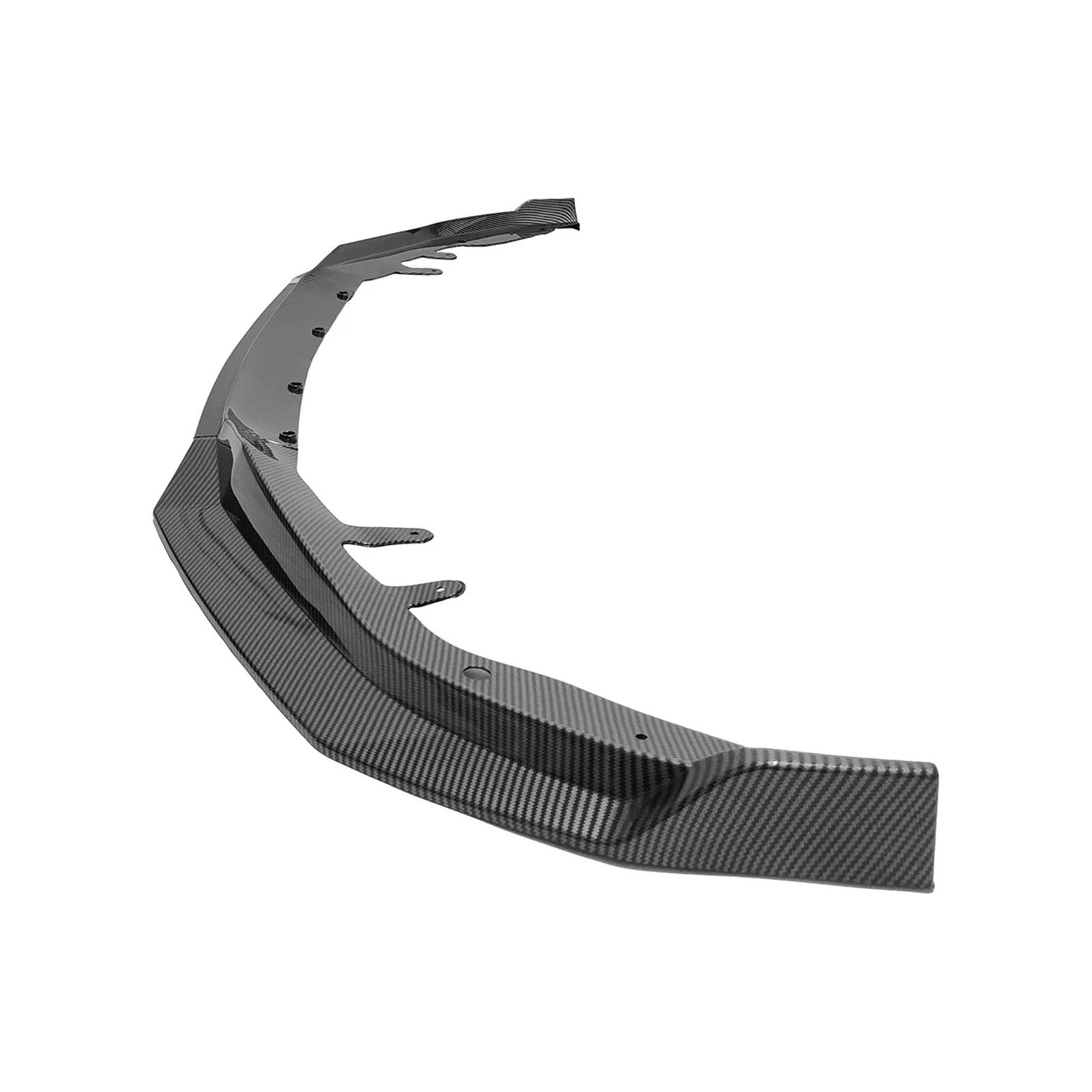 Frontspoiler Für 4 Series G22 G23 M440i M440d 430d 430i 2020 2021 2022 2023 Sport Diffusor Spoiler Stoßstange Flektor Auto Front Stoßstange Splitter Lip Auto Frontstoßstange(Kohlefaser-Optik) von RFSHOP
