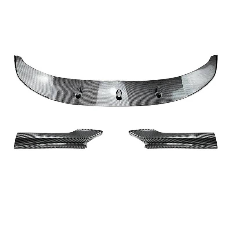 Frontspoiler Für 5 Series F10 F11 520 523 525 535 530 2011 2012 2013 2014 2015 2016 2017 Frontschürze Lippe Körper Kit Spoiler Auto Splitter Stoßstange Canard Lip Auto Frontstoßstange(Carbon Look) von RFSHOP