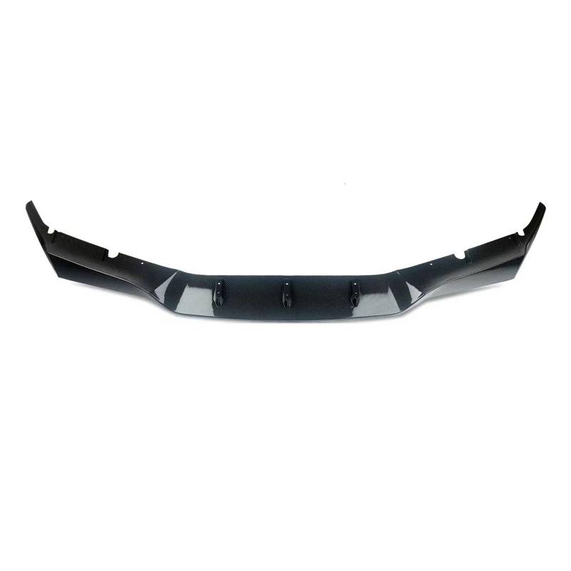 Frontspoiler Für 5 Series F90 Für M5 2018 2019 2020 2021 2022 2023 2024 2025 Nur Frontstoßstangenlippensplitter Schwarz Glänzend Lackiert Auto Frontstoßstange(Kohlefaser-Optik) von RFSHOP