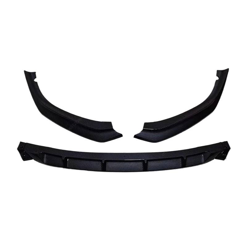 Frontspoiler Für 5 Series G30 G31 520i 530i 540i Sport 2017 2018 2019 2020 Auto Vorren Stoßfänger Lip Spoiler Splitter Diffusor Bodykits Tuning Schwarz Auto Frontstoßstange(Carbon Look) von RFSHOP
