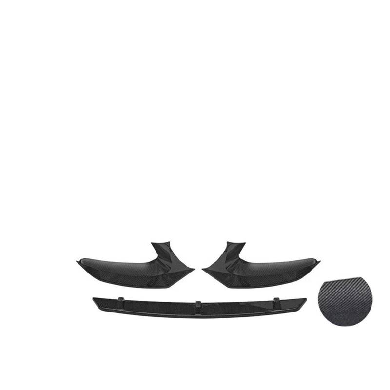 Frontspoiler Für 5 Series G30 Sport 2017 2018 2019 2020 2021 2022 Kann 2023 G31 520i 530i 530e Carbon Fiber Print Front Stoßstange Lip Gloss Schwarz Kinn Spoiler Auto Frontstoßstange(2017 M5 Carbon) von RFSHOP