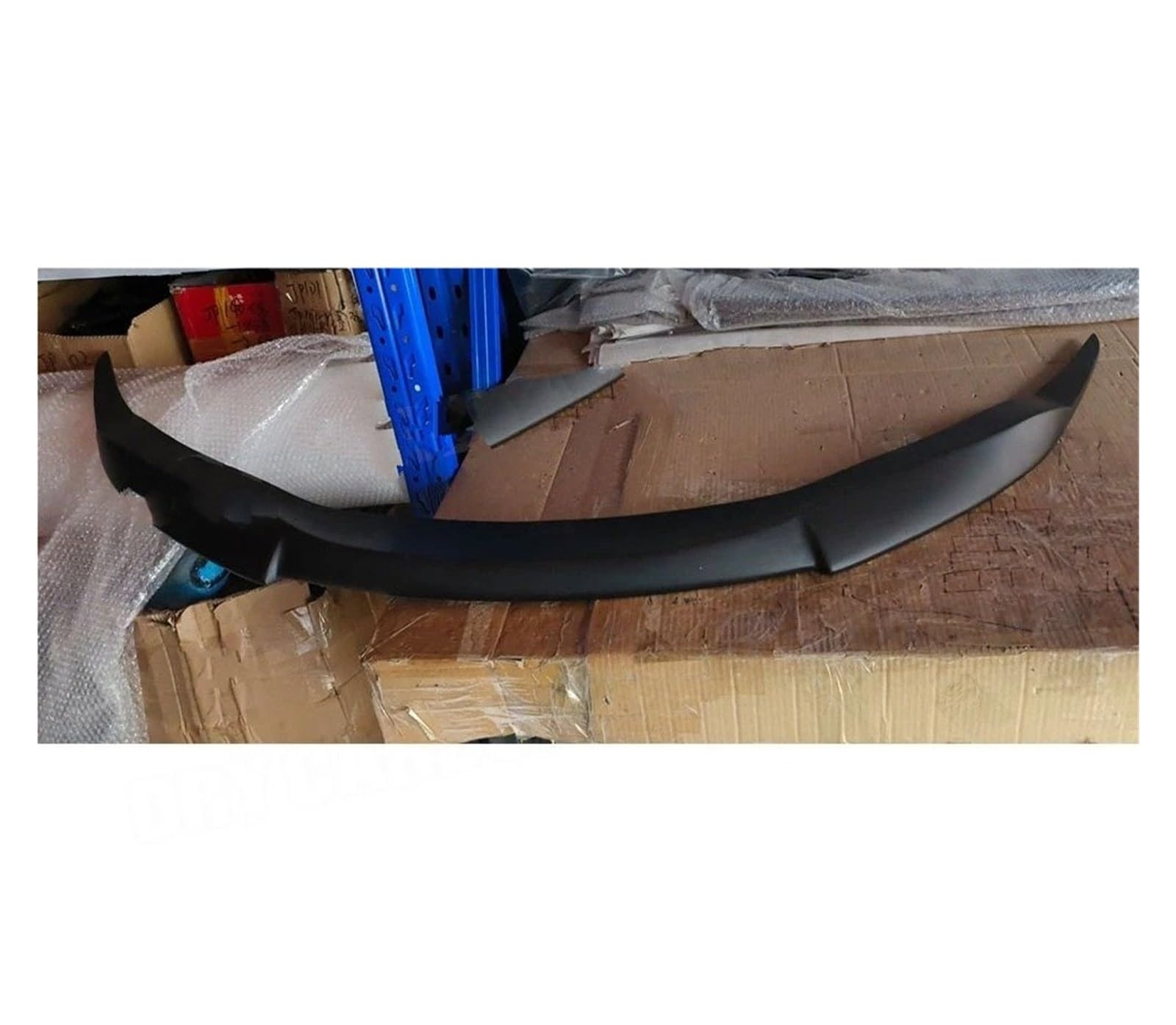 Frontspoiler Für 6 Series E63 E64 M6 2006 2007 2008 2009 2010 FRP Schwarz Front Lip Spoiler Diffusor Kinn Carbon Fiber Bumper Lip Bodykits Zubehör Auto Frontstoßstange(FRP Black Unpainted) von RFSHOP
