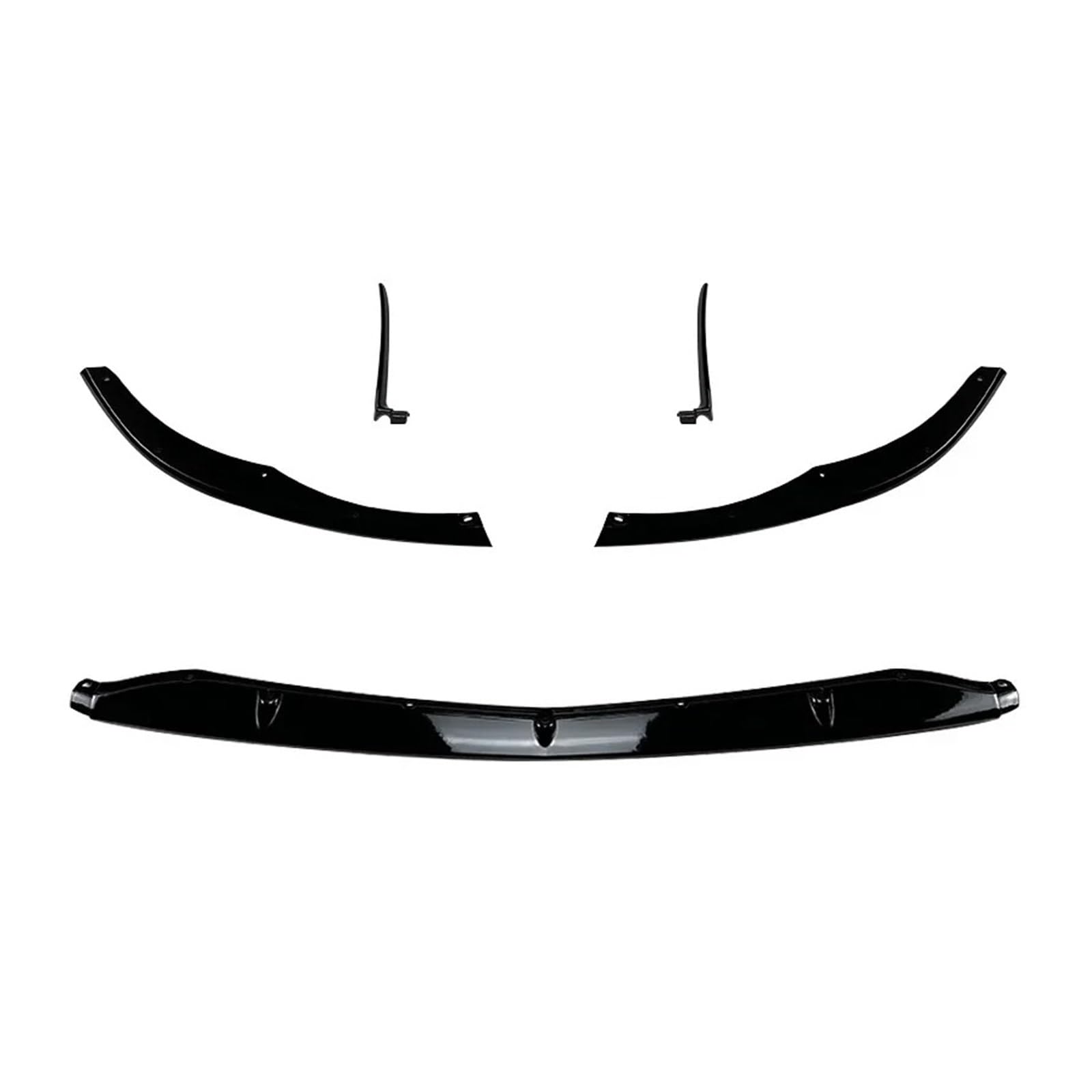 Frontspoiler Für Benz C-Klasse W205 C205 S205 C63 Für AMG 2015-2019 2020 2021 2022 Schwarz Glänzend Bodykits Tuning Auto Frontstoßstange Lippe Diffusor Spoiler Auto Frontstoßstange(Gloss Black) von RFSHOP
