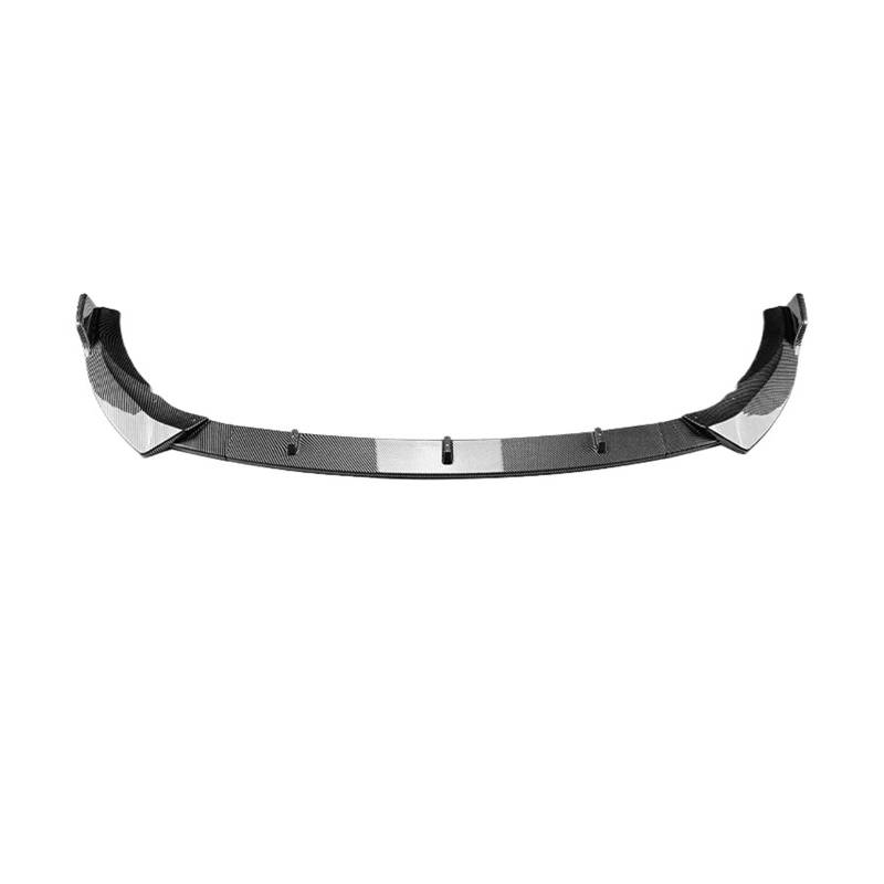 Frontspoiler Für Benz C Klasse W205 Splitter C300 C160 C200 C350e C260 Für AMG 2015-2018 2019 2020 2021 Glänzend Schwarz Carbon Fiber Auto Vorren Stoßfänger Lip Auto Frontstoßstange(Carbon 19-21) von RFSHOP
