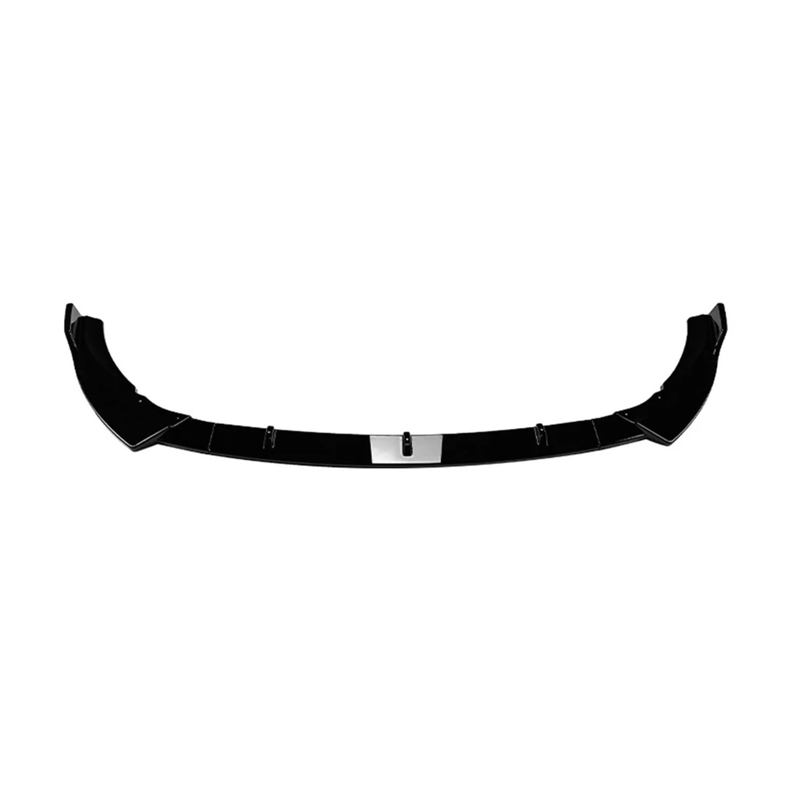 Frontspoiler Für Benz Für C-Klasse W205 C205 S205 Für AMG 2019 2020 2021 Tuning Body Kits Frontschürze Lip Spoiler Splitter Auto Frontstoßstange(Glossy Black) von RFSHOP