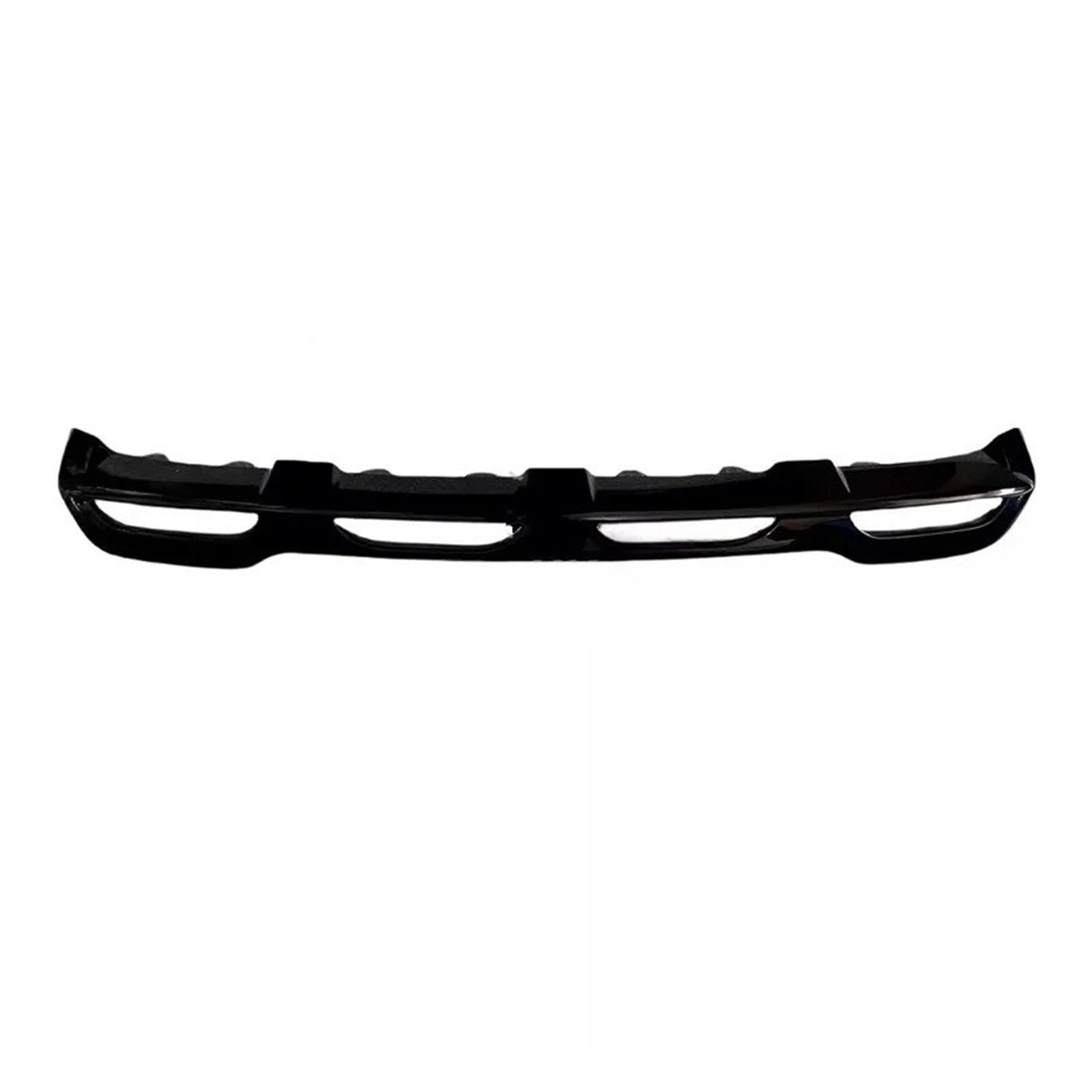 Frontspoiler Für Benz Für GLB W247 2019 2020 2021 2022 2023 2024 Autozubehör ABS Verchromte Frontstoßstange Guard Frontlippe Spoiler Trim Auto Frontstoßstange(Schwarz) von RFSHOP