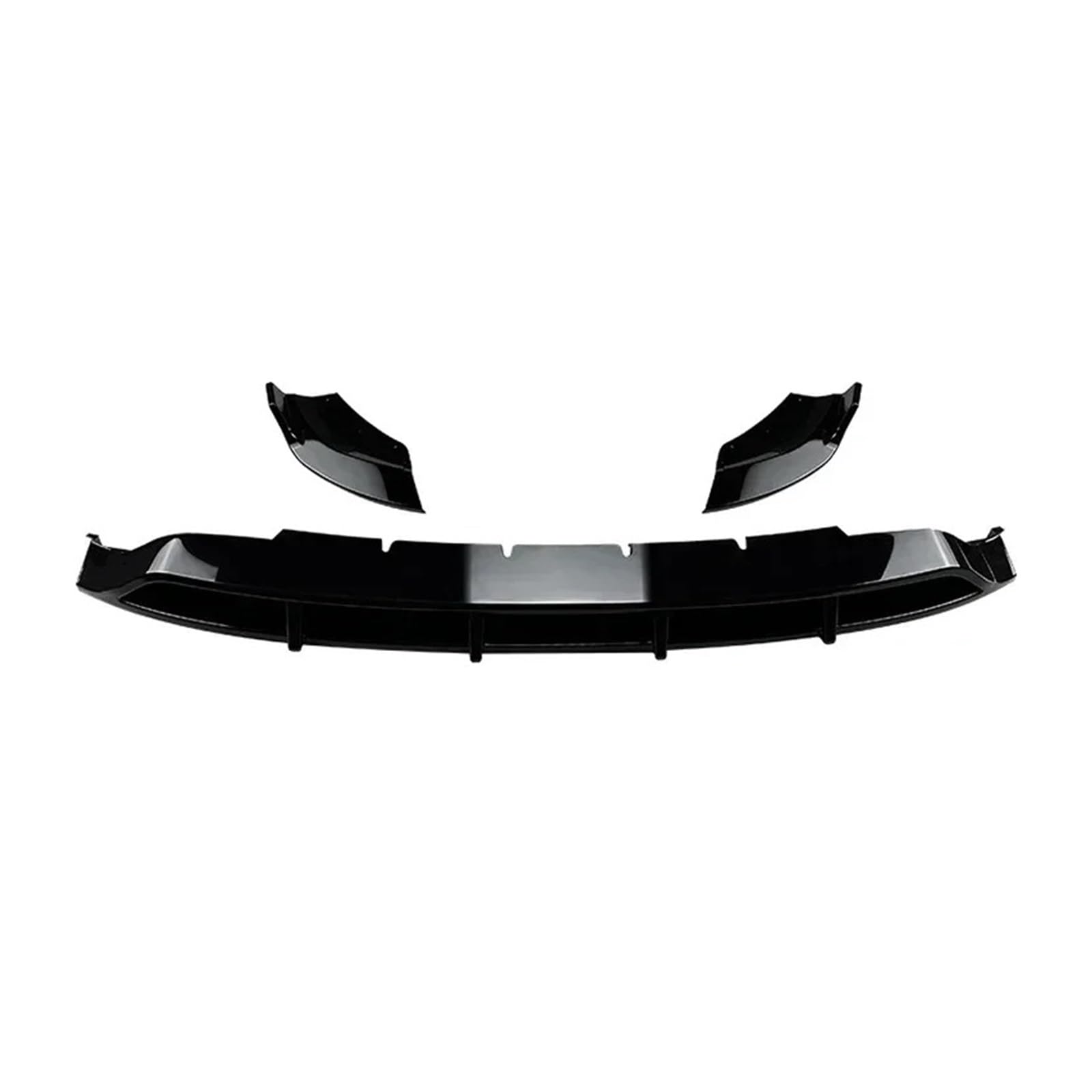 Frontspoiler Für Benz Für GLC X254 Für AMG Linie GLC260 GLC300 2023 2024 2025 Auto Front Stoßstange Lip Spoiler Diffusor Body Kit Auto Zubehör Auto Frontstoßstange(Glossy Black) von RFSHOP