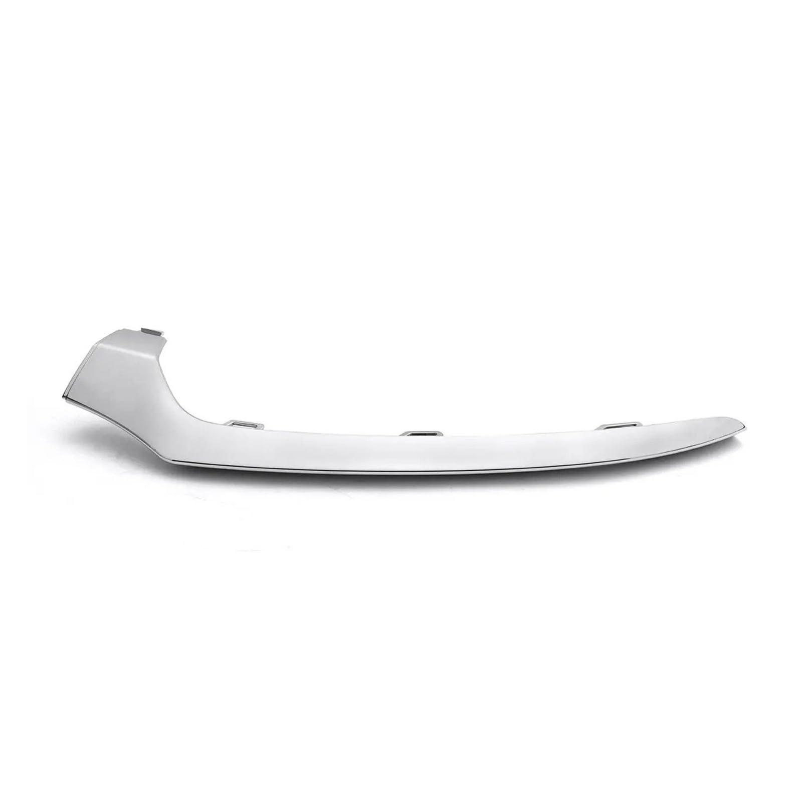 Frontspoiler Für Benz W205 C300 C400 C63 Für AMG 2015 2016 2017 2018 Chrom/Schwarz Auto Front Lower Bumper Lip Splitter Chrom Molding Cover Trim Auto Frontstoßstange(Chrome Left) von RFSHOP