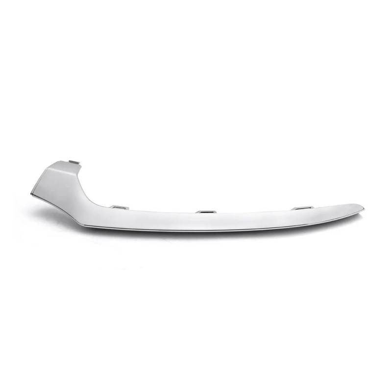 Frontspoiler Für Benz W205 C300 C400 C63 Für AMG 2015 2016 2017 2018 Chrom/Schwarz Auto Front Lower Bumper Lip Splitter Chrom Molding Cover Trim Auto Frontstoßstange(Chrome Left) von RFSHOP