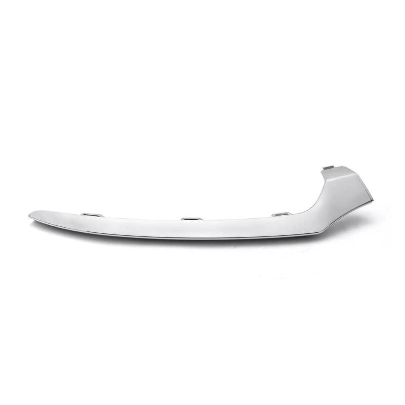 Frontspoiler Für Benz W205 C300 C400 C63 Für AMG 2015 2016 2017 2018 Chrom/Schwarz Auto Front Lower Bumper Lip Splitter Chrom Molding Cover Trim Auto Frontstoßstange(Chrome Right) von RFSHOP