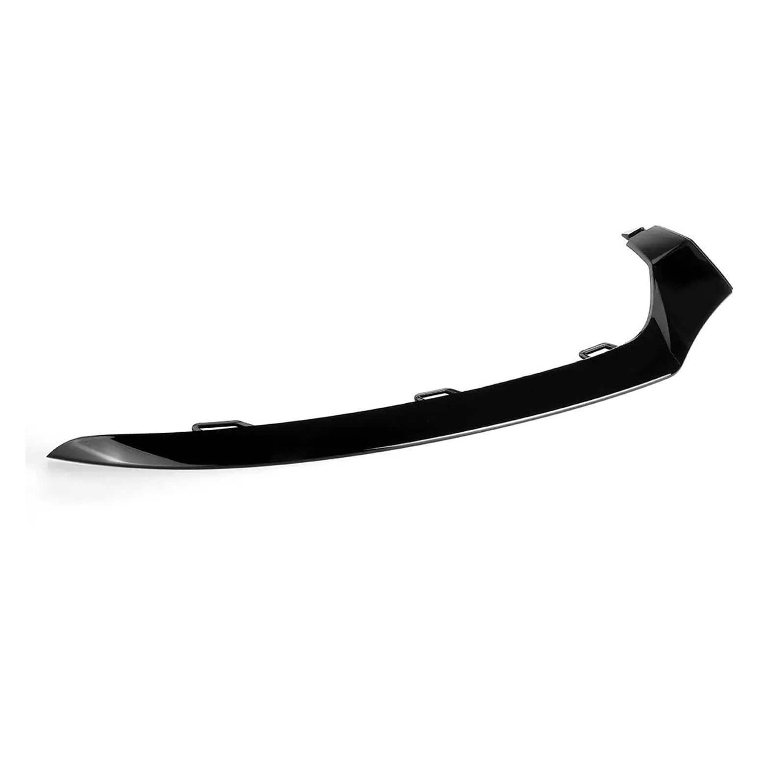 Frontspoiler Für Benz W205 C300 C400 C63 Für AMG 2015 2016 2017 2018 Chrom/Schwarz Auto Front Lower Bumper Lip Splitter Chrom Molding Cover Trim Auto Frontstoßstange(Schwarz rechts) von RFSHOP