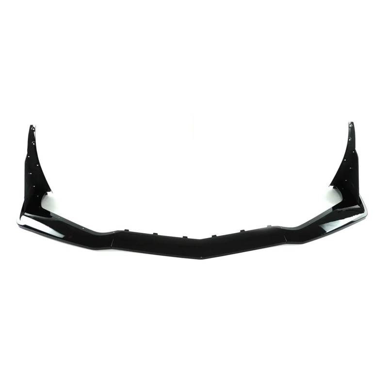 Frontspoiler Für Chevrolet Für Corvette C7 2014 2015 2016 2017 2018 2019 Modifiziert Mit Zr1 Stoßstange Winglets Autozubehör Spoiler Splitter Frontstoßstange Lip Auto Frontstoßstange(Glossy Black) von RFSHOP