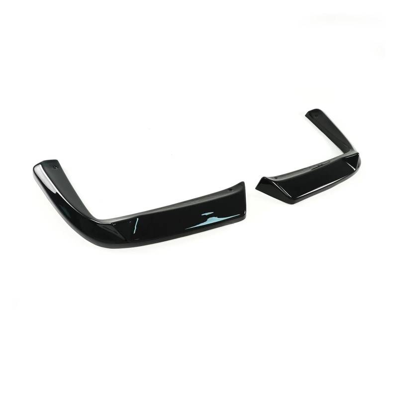 Frontspoiler Für Chevrolet Für Corvette Für C5 1997-2002 2003 2004 Heckstoßstangenecke Glänzend Schwarz Karosseriebausatz Kunststoff EIN Paar Heckseitensplitter Auto Frontstoßstange(Glossy Black) von RFSHOP
