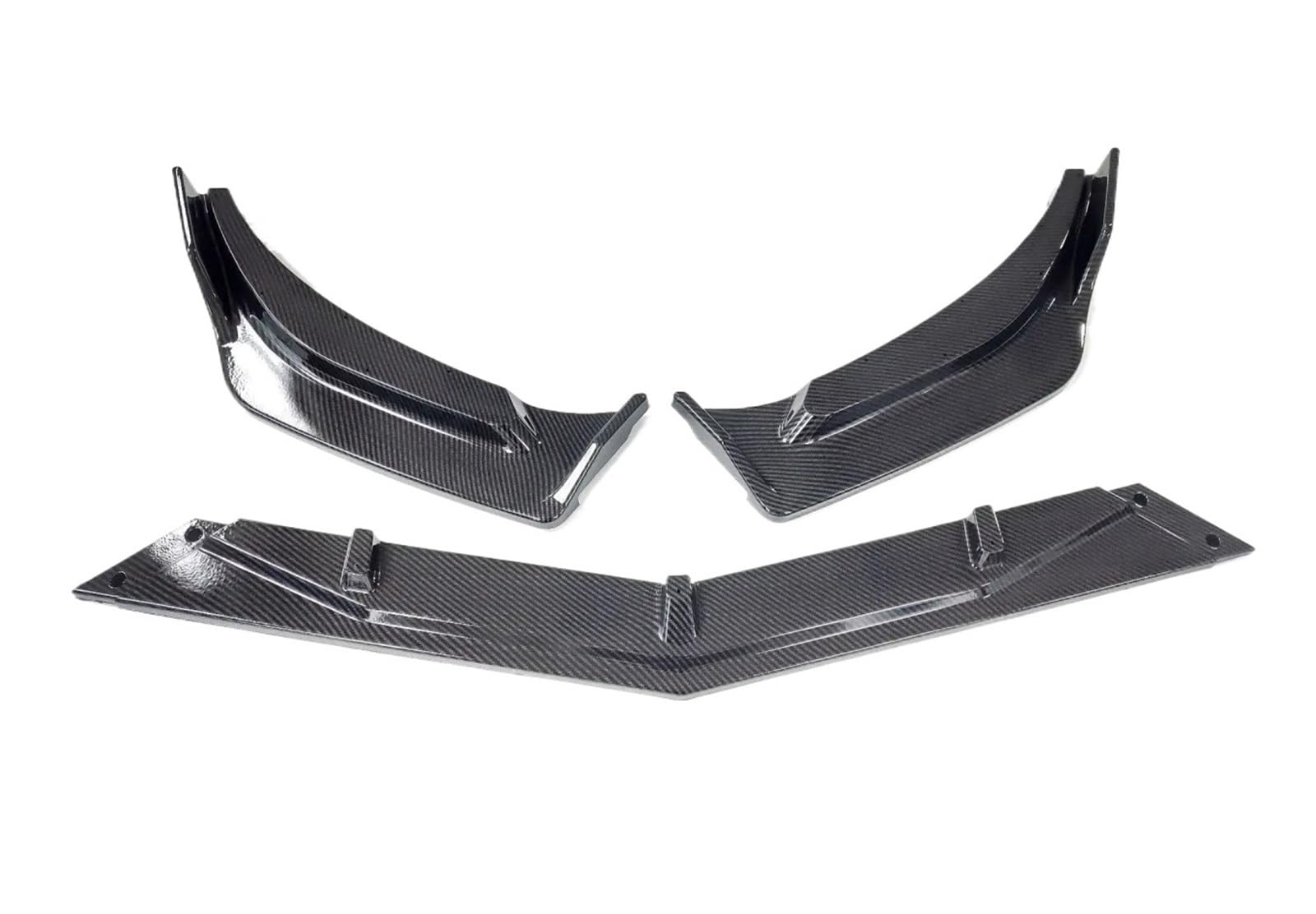 Frontspoiler Für Chevrolet Für Malibu XL 2016 2017 2018 2019 2020 2021 2022 Frontschaufel-Kotflügel Und Heckflügel-Autoscooter-Spoiler Autozubehör Auto Frontstoßstange(Carbon1) von RFSHOP