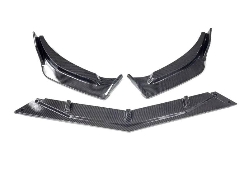 Frontspoiler Für Chevrolet Für Malibu XL 2016 2017 2018 2019 2020 2021 2022 Frontschaufel-Kotflügel Und Heckflügel-Autoscooter-Spoiler Autozubehör Auto Frontstoßstange(Carbon1) von RFSHOP
