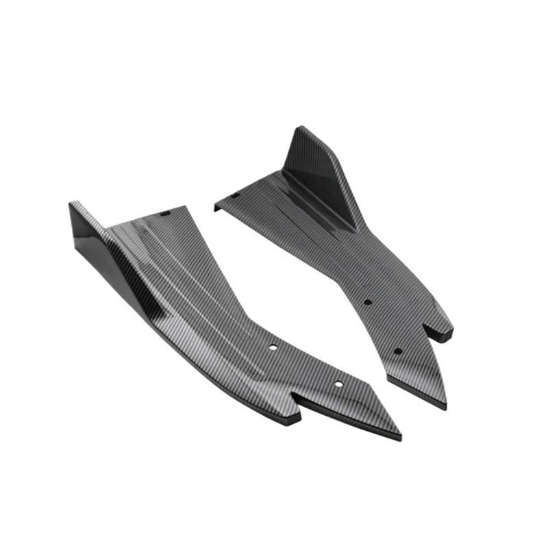 Frontspoiler Für Civic Universal Style Auto Heckstoßstange Lip Modifikation Zubehör Carbon Fiber Seitenschweller Spoiler Auto Frontstoßstange(Kohlefaser) von RFSHOP