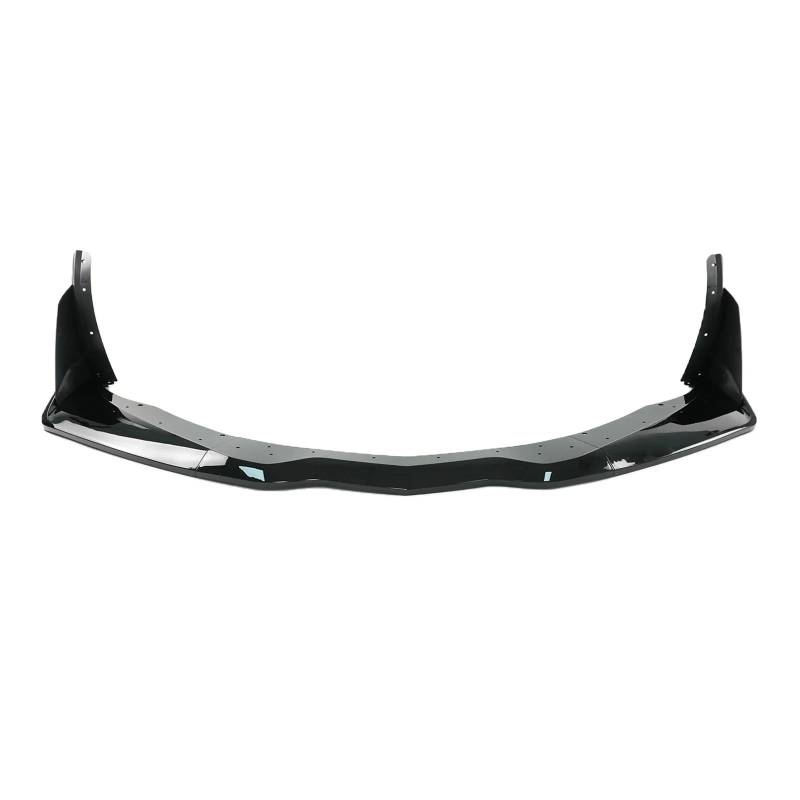 Frontspoiler Für Corvette C7 Stingray/Grand Sport/Z06 2014 2015 2016 2017 2018 2019 ZR1 Stil Spoiler Diffusor Splitter 5 Stück Auto Front Lip Mit Winglet Auto Frontstoßstange(Glossy Black) von RFSHOP
