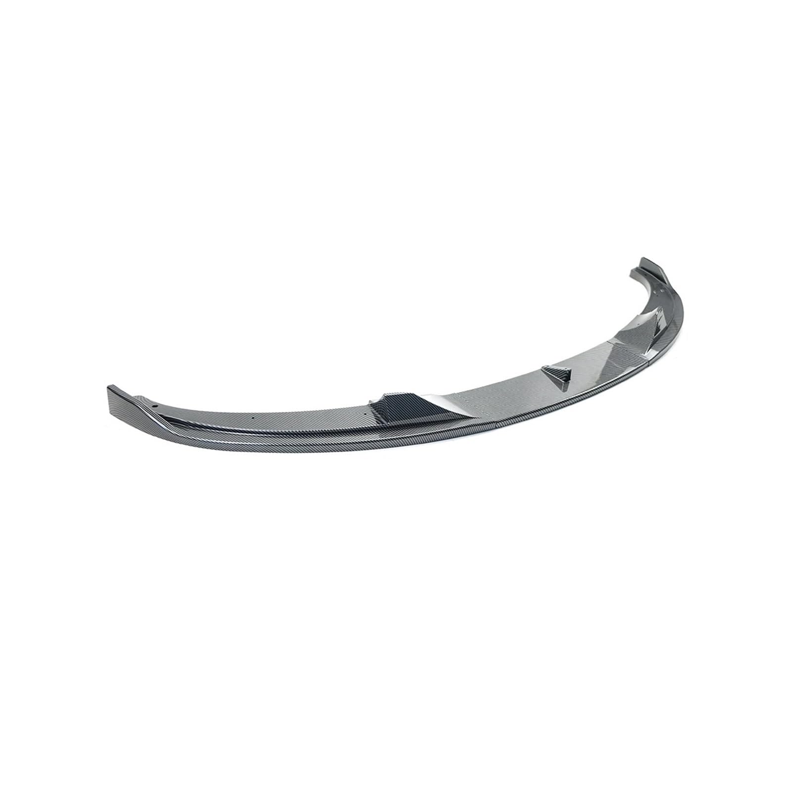 Frontspoiler Für E60 E61 Für M5 2005 2006 2007 2008 2009 2010 Frontstoßstange Lippe Glänzend Schwarz Spoiler Splitter Protector Autozubehör Carbon Look Auto Frontstoßstange(Kohlefaser-Optik) von RFSHOP