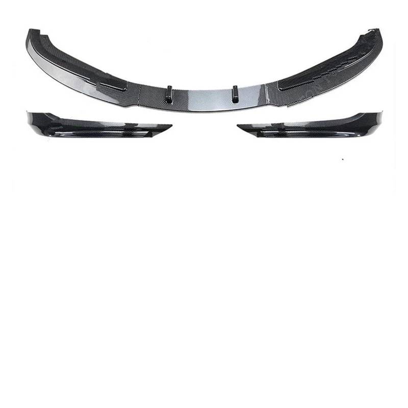Frontspoiler Für E90 E91 320i 330i 2005-2007 2008 2009 2010 2011 2012 Limousine/Touring Glanz Schwarz/Carbon Look Front Stoßstange Splitter Lip Diffusor Spoiler Abckung Auto Frontstoßstange(Carbon 2 von RFSHOP