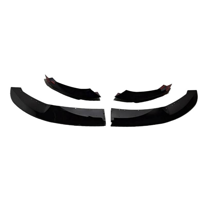 Frontspoiler Für F32 F33 F36 4 Serie 2014-2016 2017 2018 2019 2020 Sport Spoiler Splitter Diffusor Abdeckung Schutz Trim Bodykits MP Stil Auto Vorderen Stoßfänger Lip Auto Frontstoßstange(Gloss Blac von RFSHOP