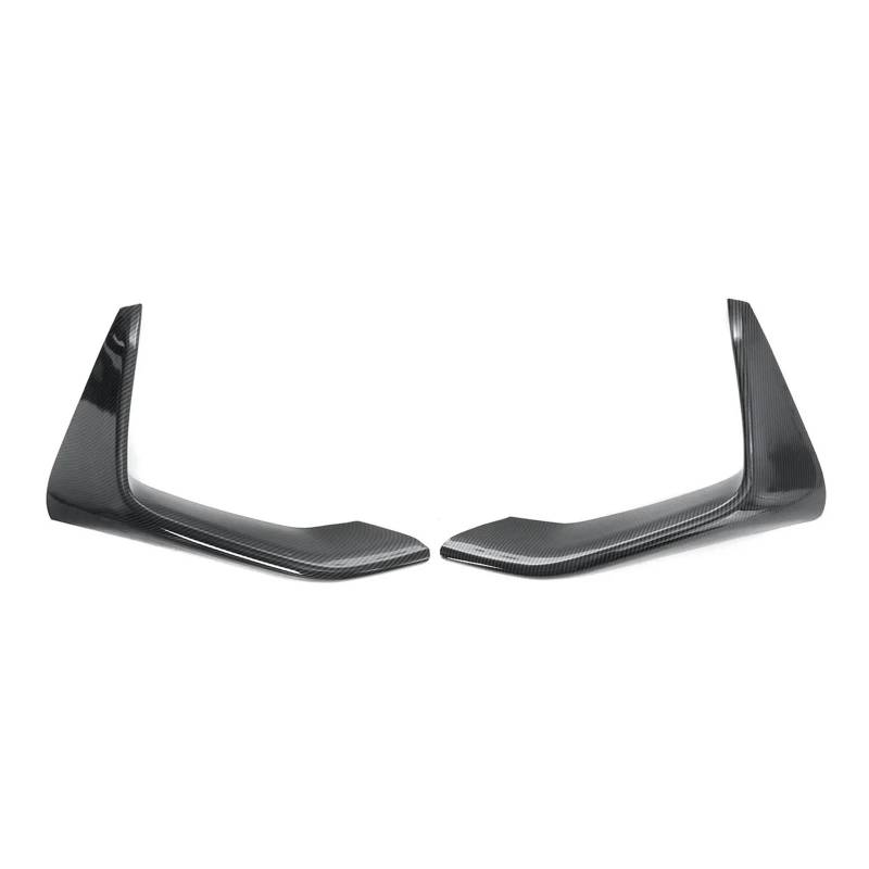 Frontspoiler Für F80 Für M3 F82 F83 Für M4 2014 2015 2016 2017 2018 2019 2020 Frontstoßstangensplitter Autovorrseitenspoilerabckung Untere Splitterlippe Auto Frontstoßstange(Kohlefaser-Optik) von RFSHOP