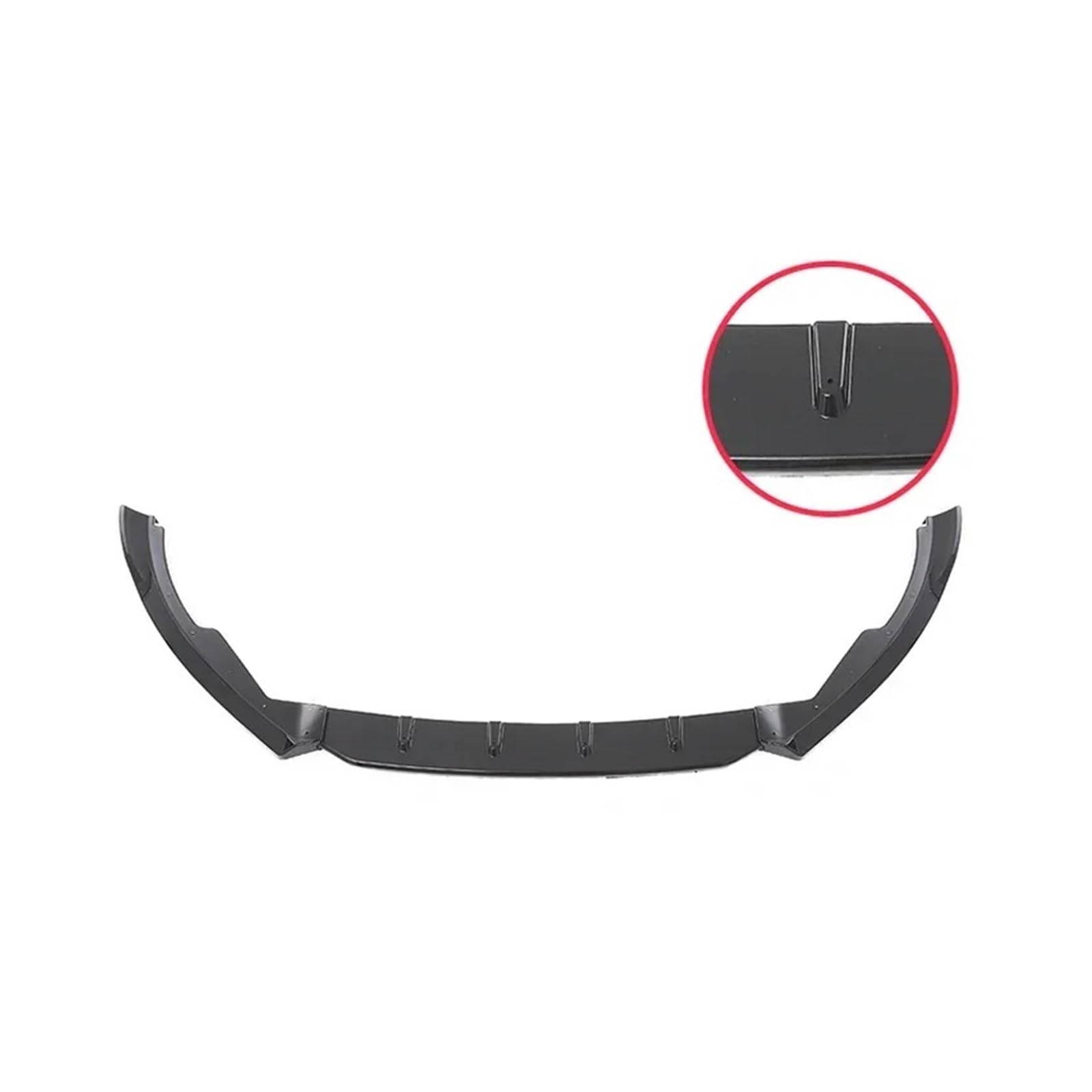 Frontspoiler Für Ford Für Focus Mk4 ST/st-line 2019 2020 2021 Frontspoiler Autozubehör Unterer Frontstoßfängerschutz Schaufel Frontlippendiffusor Auto Frontstoßstange(Glossy Black) von RFSHOP