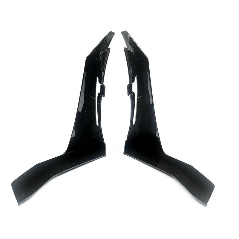 Frontspoiler Für Ford Für Mustang GT500 2015 2016 2017 2018 2019 2020 2021 2022 Auto Dekorative Schwarz Glänzend Glanz Front Stoßstange Ecke Winglet Splitter Auto Frontstoßstange von RFSHOP