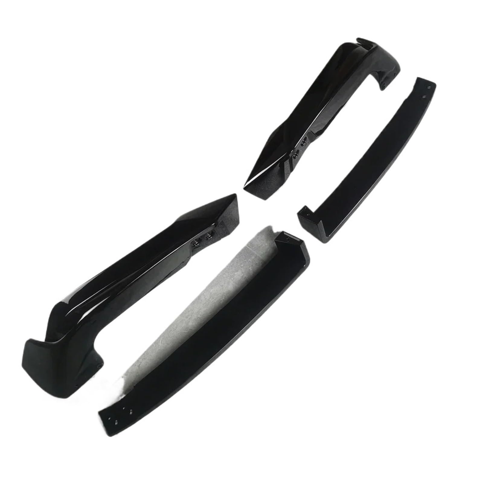 Frontspoiler Für G05 Für X5 30d 40i 40d M60i Sport Bodykits 2023 2024 2025 + Facelift Leistung Front Stoßstange Splitter Lip Spoiler Diffusor Auto Frontstoßstange(Gloss Black) von RFSHOP