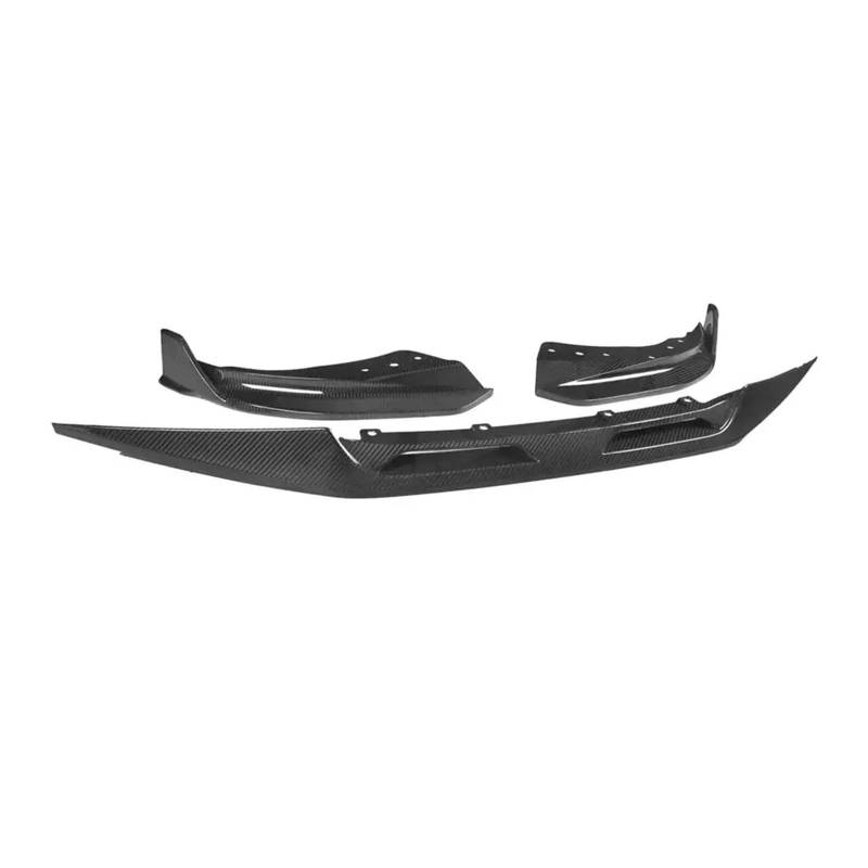 Frontspoiler Für G22 G23 Coupe 2021 2022 2023 2024 2025 Frontschürze Lippe Kinn Splitter Spoiler Auto Zubehör Dry Carbon Fiber Körper Kits FRP Dry Carbon Auto Frontstoßstange(Dry Carbon Fiber) von RFSHOP