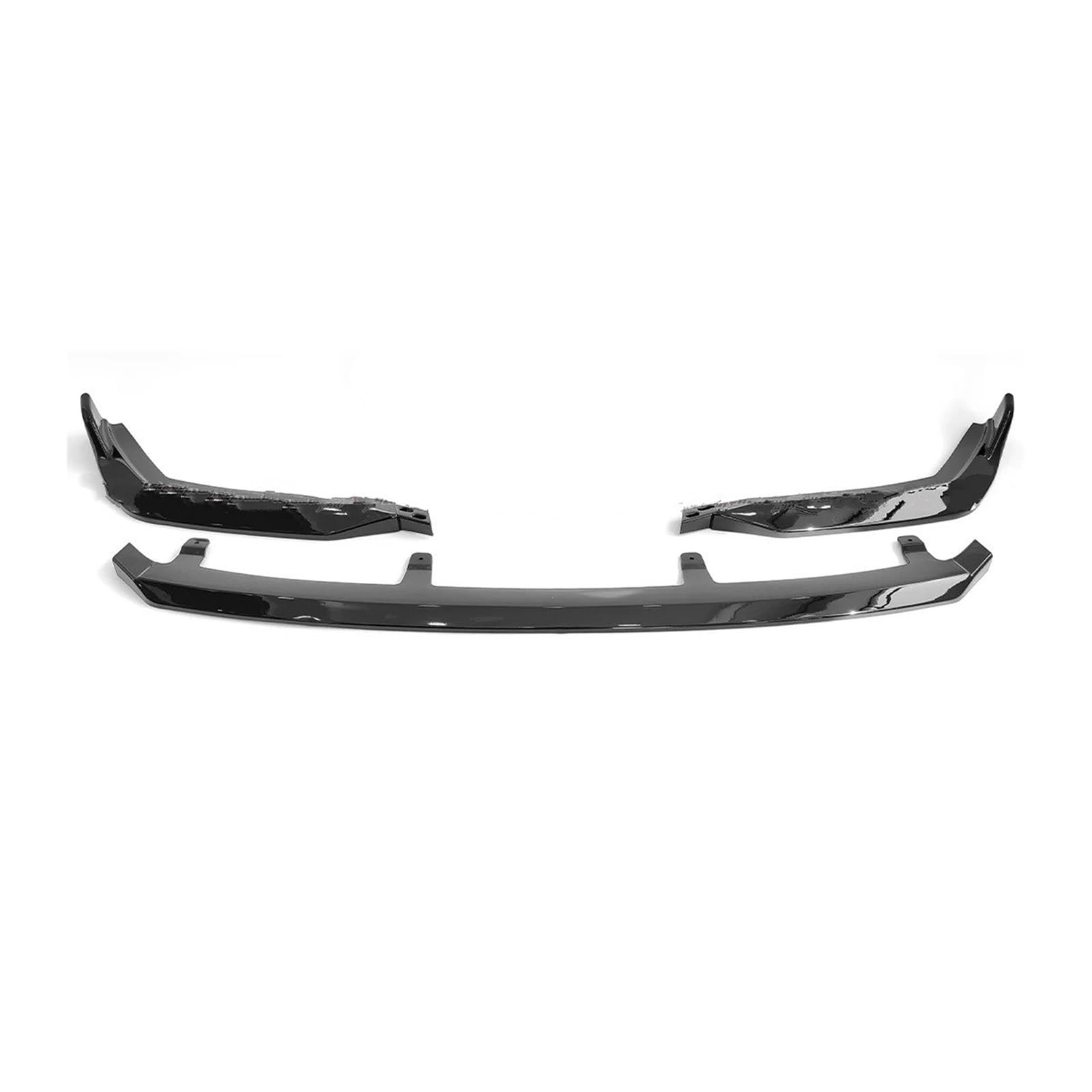Frontspoiler Für Lexus IS350 IS500 F-Sport V-Style 2021-2022 Auto Frontstoßstange Lip Spoiler Splitter Body Kit Tuning Guard Protector Cover Auto Frontstoßstange(Glossy Black) von RFSHOP